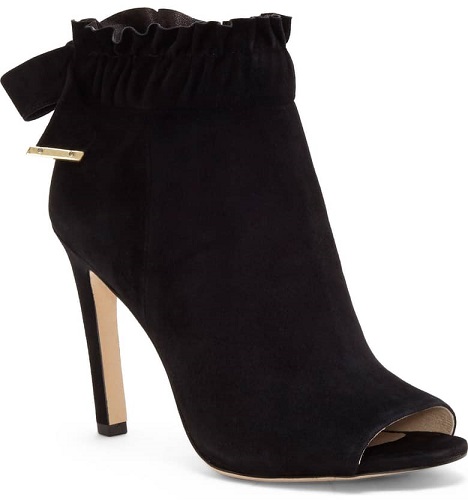 Innay peep shop toe bootie